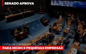 Senado Aprova Linha De Crédito De R$190 Bi Para Micro E Pequenas Empresas Contabilidade - Contabilidade em Porto Seguro - BA | Macedo Contabilidade