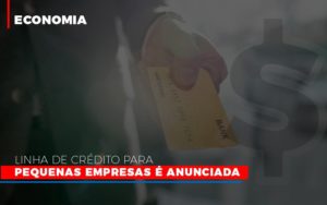 Linha De Credito Para Pequenas Para Pequenas Empresas E Anunciada Contabilidade - Contabilidade em Porto Seguro - BA | Macedo Contabilidade