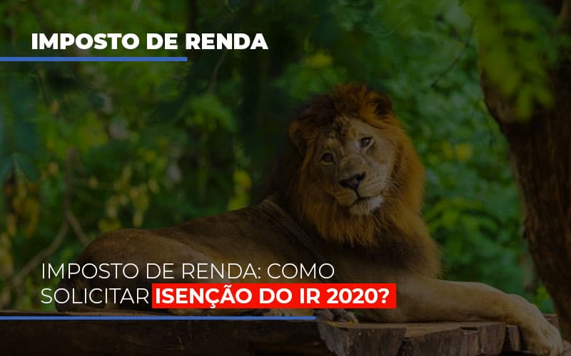 Imposto De Renda Como Solicitar Isencao Do Ir 2020 Contabilidade - Contabilidade em Porto Seguro - BA | Macedo Contabilidade